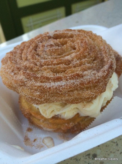 The Churro Ice Cream Sandwich