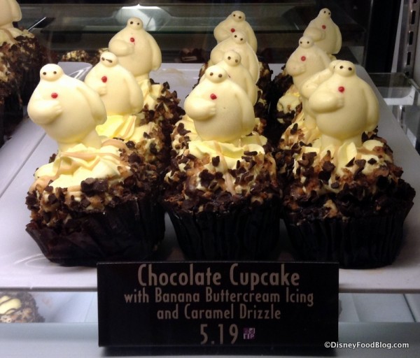 Chocolate Cupcake with Banana Buttercream Icing