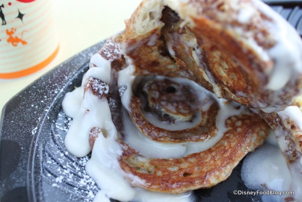 Cinnamon Roll French Toast -- Inside