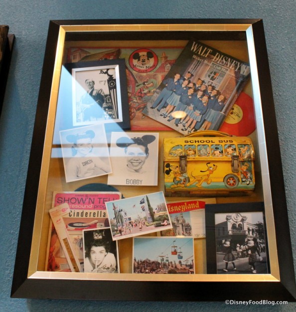 Vintage Disney 50s display