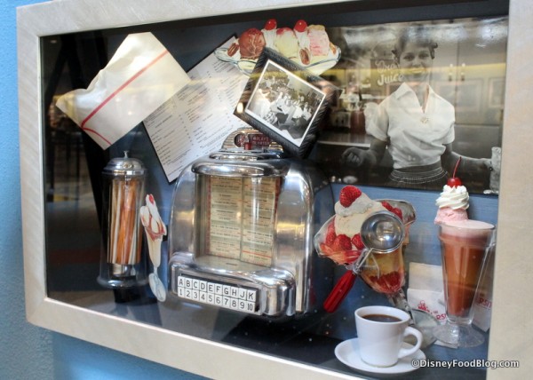 Diner Shadow Box