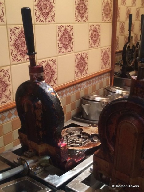 Mickey Waffle Iron Up Close