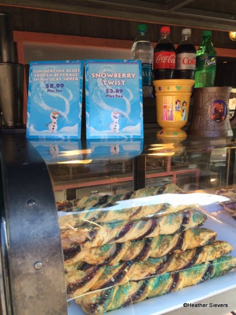 Snowberry Twists on Display