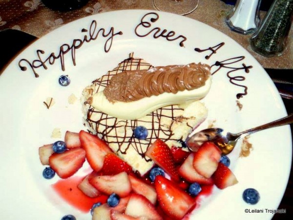 Cinderella Slipper Dessert