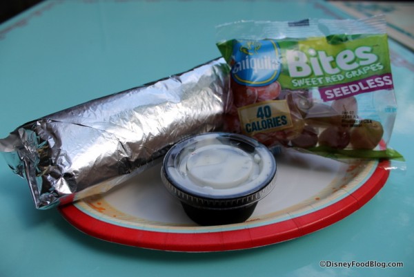 Roasted Vegetable Couscous wrap