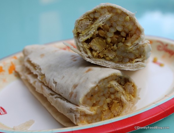 Roasted Vegetable Couscous wrap