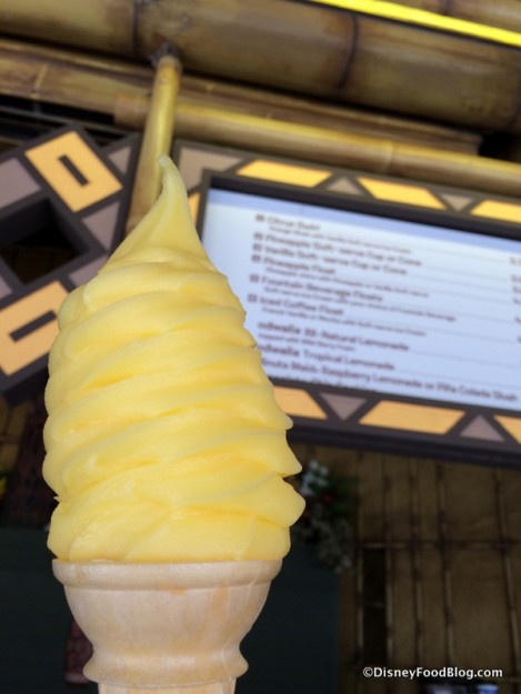 Dole Whip at Sunshine Tree Terrace