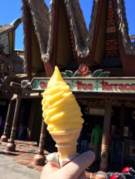 Dole Whip at Sunshine Tree Terrace