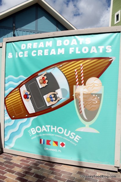 The Boathouse sign