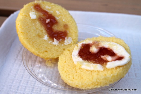 Inside Victoria Sponge Cake