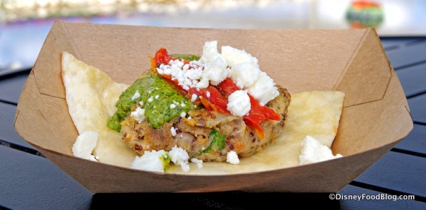 The Naanwich from the 2015 Epcot Flower and Garden Festival