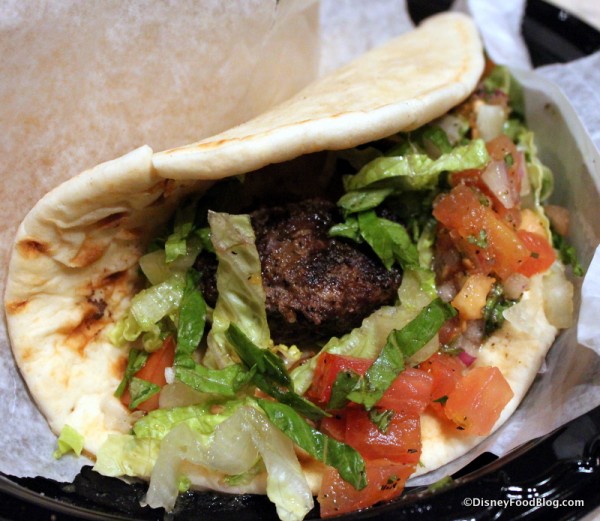 Mediterranean Lamb Wrap