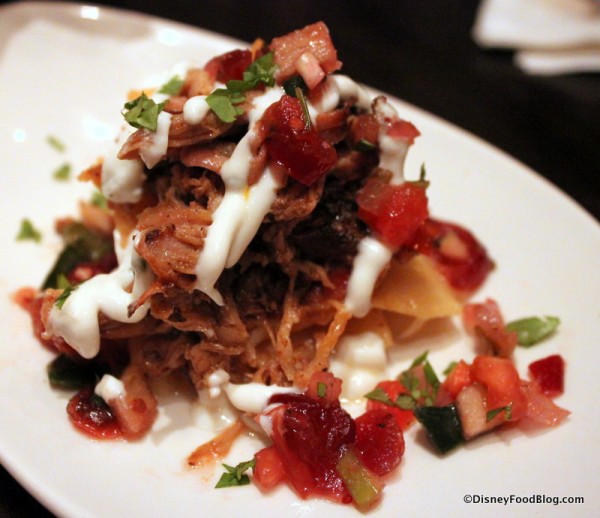 A Tasting of the "PNW" Nachos, Courtesy of My Awesome Server!