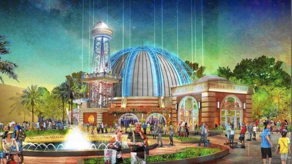 Artist's Rendering of the New Planet Hollywood Observatory Restaurant at Disney Springs (Photo Courtesy Orlando Sentinel)