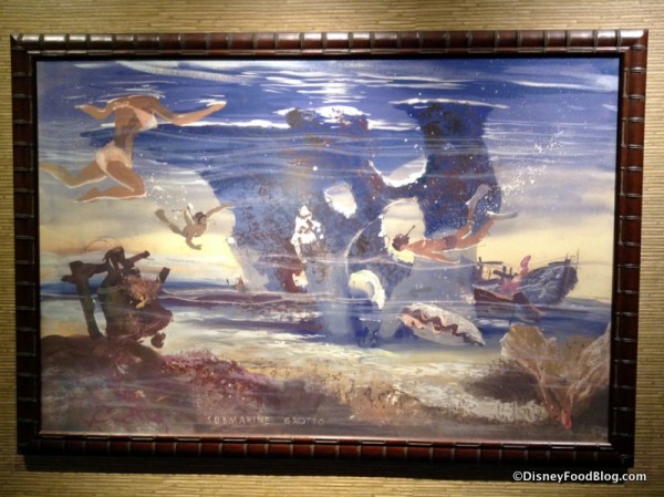 Submarine Grotto Painting