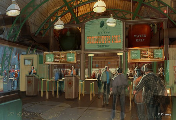 Smokejumpers Grill -- Inside Ordering Area