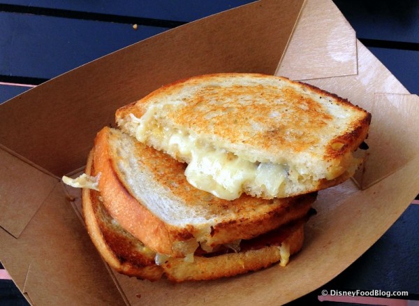 Gruyere and Applewood Smoked Bacon Grilled Cheese Sandwich