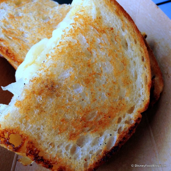 Gruyere and  Applewood Smoked Bacon Grilled Cheese Sandwich 