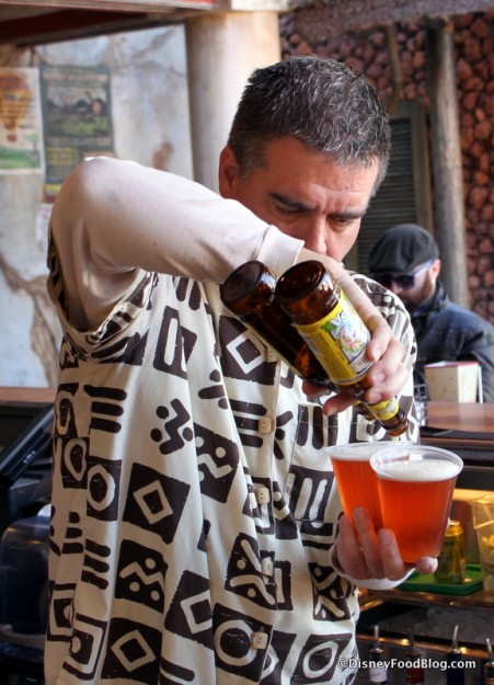Bartender at Dawa Bar