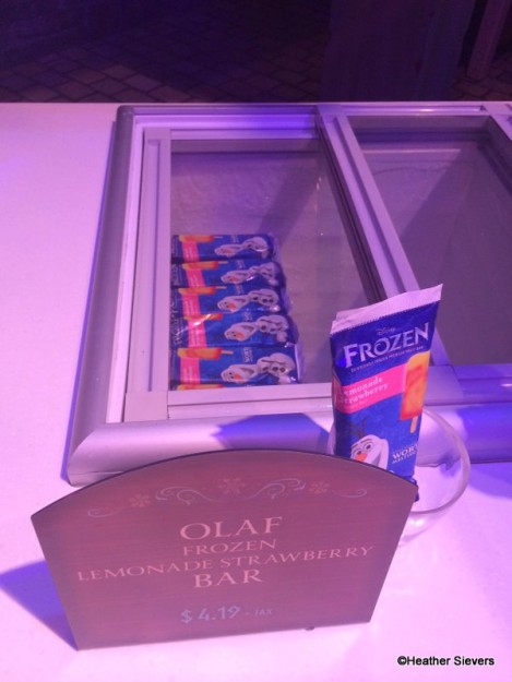 Olaf Lemonade Strawberry Frozen Bar