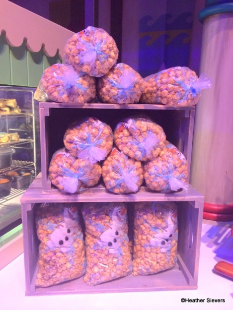 Caramel Corn with Olaf Packaging