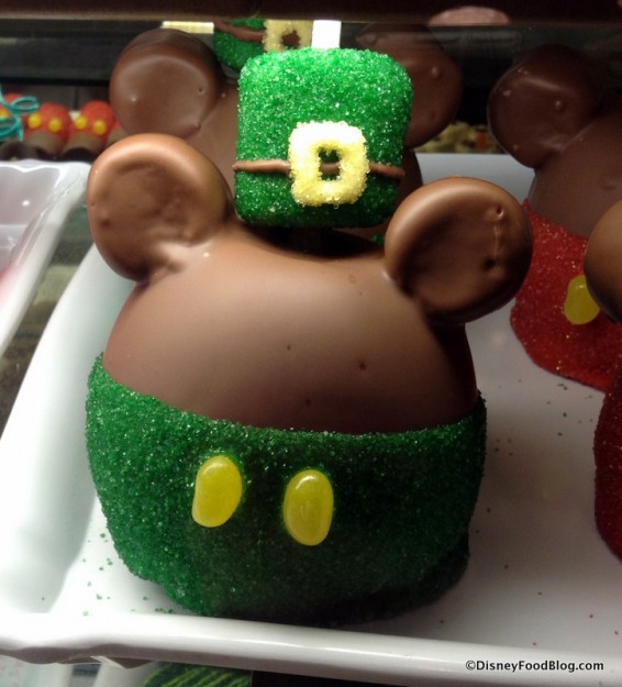 St Patty's Day Mickey Apple