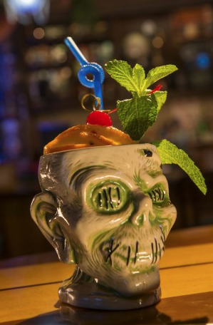 Shrunken Zombie Head glass ©Disney