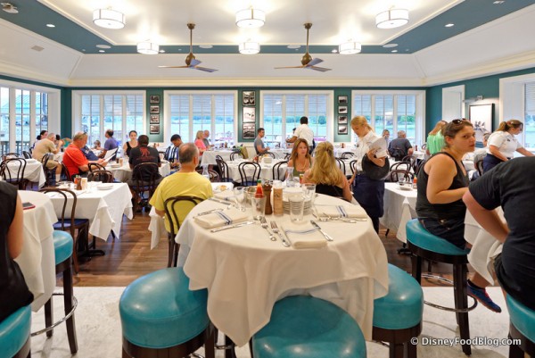 Boathouse Dining Area