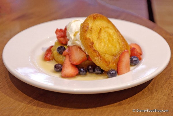 Whiskey Caramel Cornbread Cake -- Cake Detail