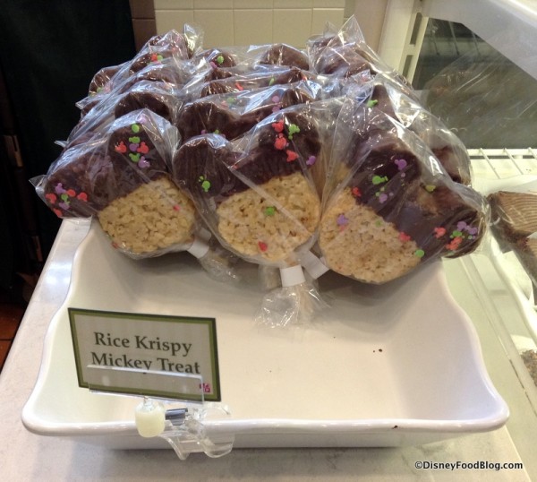 Rice Krispy Mickey Treats