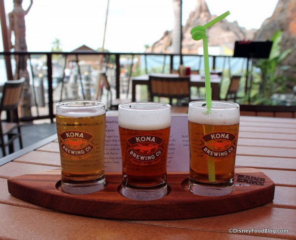 Kona Beer Flight