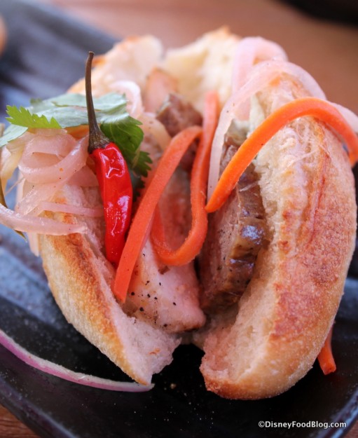 Roasted Chicken and Pork Pate Banh Mi Slider
