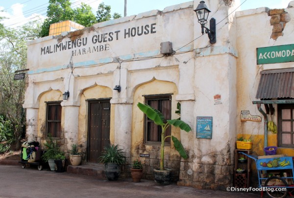 Harambe Guest House outside of entrance