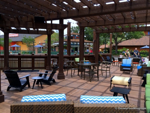 Dockside Margaritas -- Seating