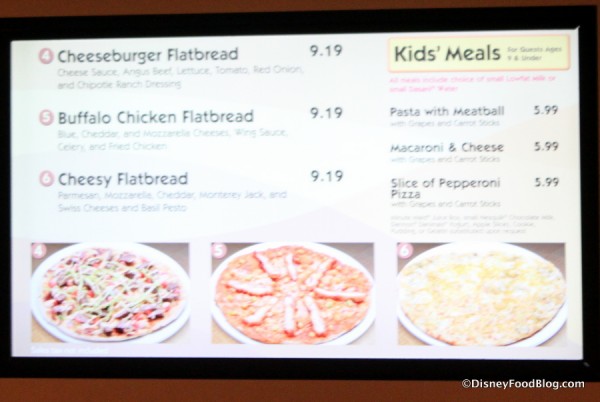 Flatbread Menu -- Click to Enlarge