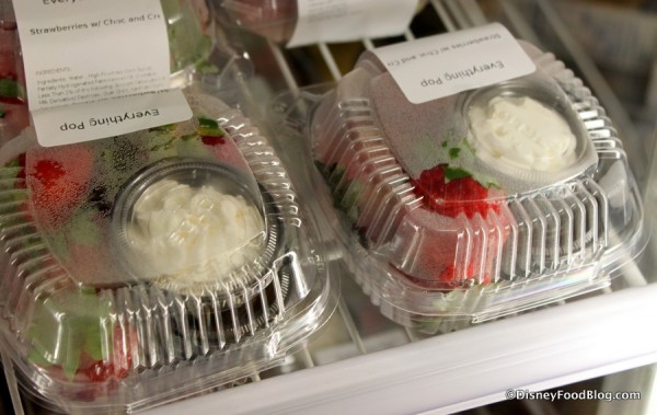 Strawberries with Chocolate and Whipped Cream