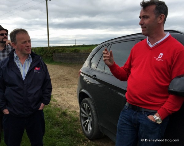 Paddy Murphy and Chef Kevin Dundon Discuss Grass Fed Beef with the Group