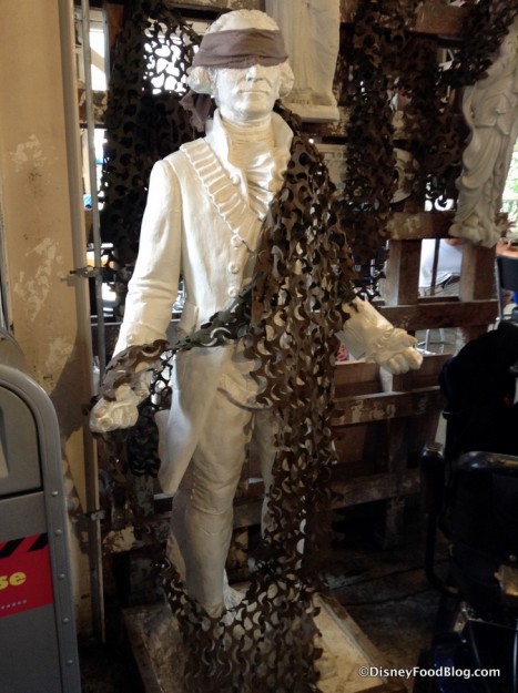 Backlot props redecorated