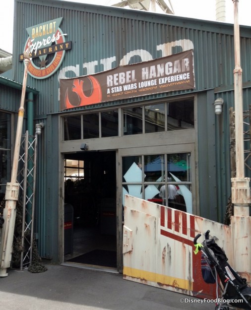 Backlot Express transformed into Rebel Hangar