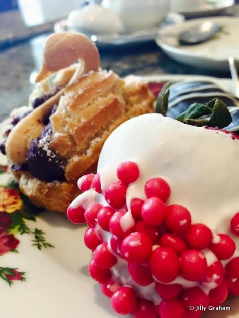 Tea Pastries at Garden View Lounge