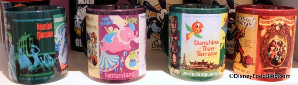 Vintage Attraction Poster Mugs