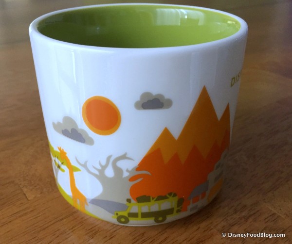 Starbucks Animal Kingdom "You Are Here" Mug -- Another View