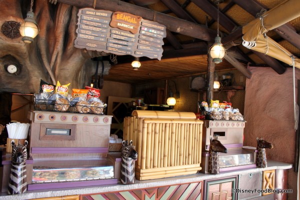 Bengal Barbecue ordering area