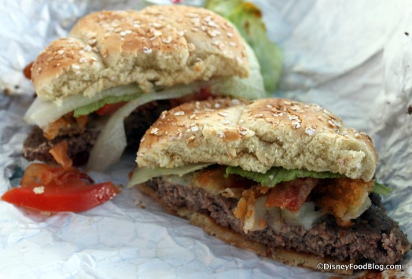 Angus 1/3 pound BBQ Bacon Cheeseburger