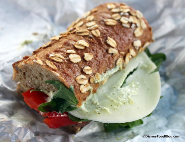 Portobello and Vegetable Sandwich