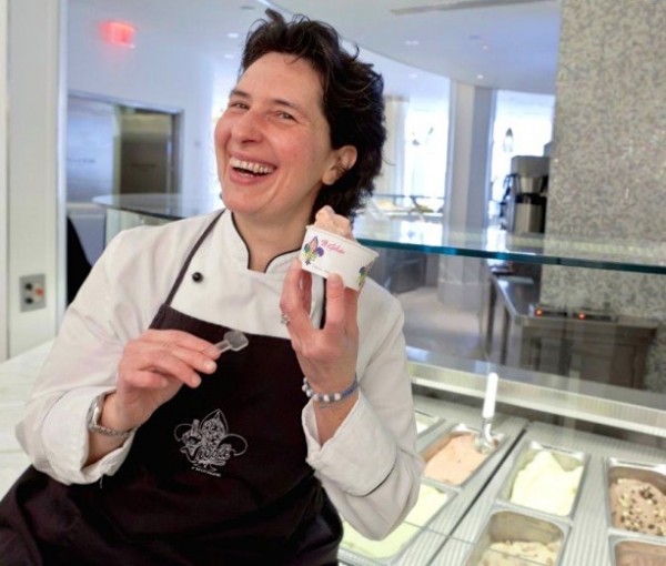 Silvana Vivoli of Vivoli Gelateria ©Disney