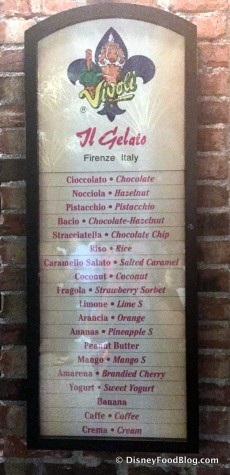 Vivoli Gelateria Opening Soon in The Landing Area of Disney Springs