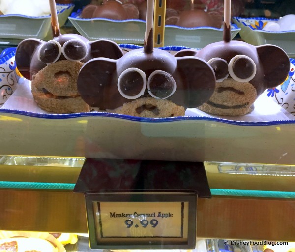 Monkey Caramel Apples