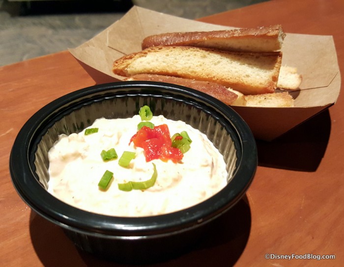 Pimento Cheese Dip with Pretzels