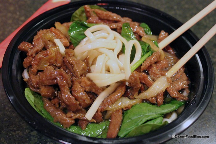 Beef Noodle Bowl